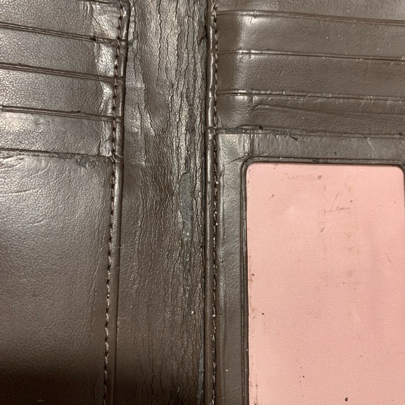Vintage Coach Soho Brown Leather Wallet - Picture 9 of 12